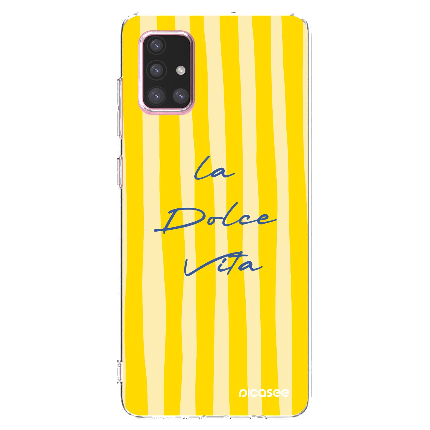 Picasee silikonska prozirna maskica za Samsung Galaxy A71 A715F - Ladolcevita