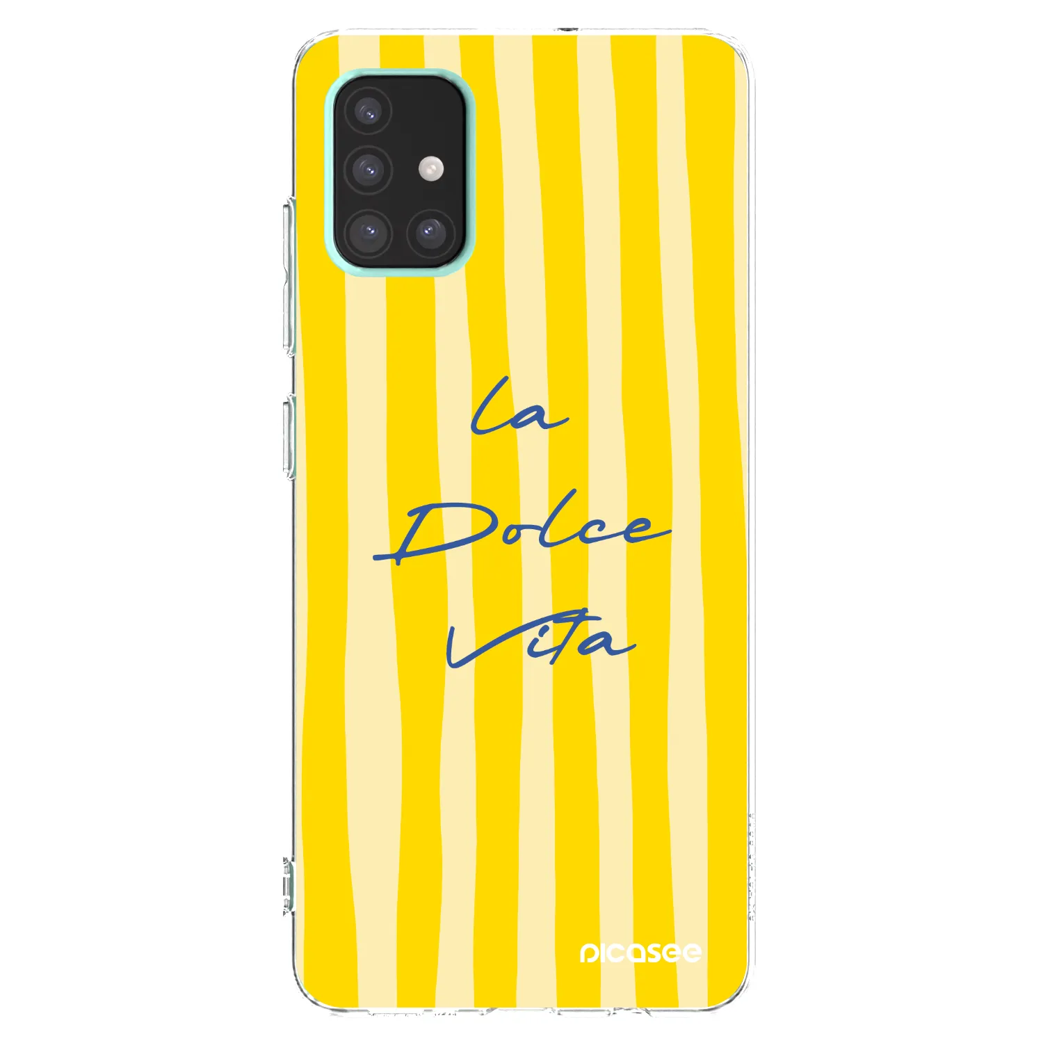 Picasee silikonska prozirna maskica za Samsung Galaxy A51 A515F - Ladolcevita