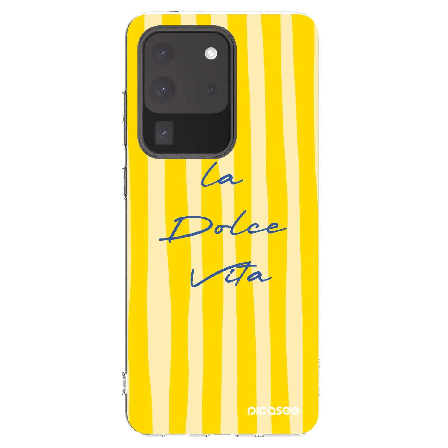 Picasee silikonska prozirna maskica za Samsung Galaxy S20 Ultra 5G G988F - Ladolcevita