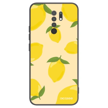 Picasee crna silikonska maskica za Xiaomi Redmi 9 - Limoncella
