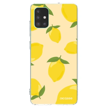 Picasee silikonska prozirna maskica za Samsung Galaxy M51 M515F - Limoncella