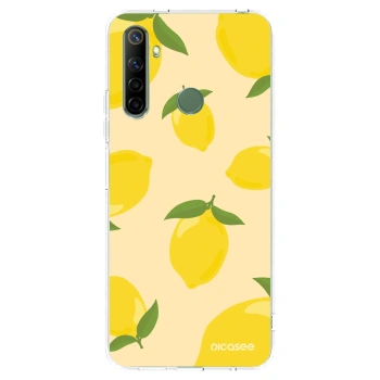 Picasee silikonska prozirna maskica za Realme 6i - Limoncella