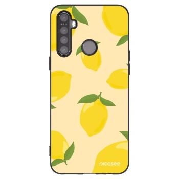 Picasee crna silikonska maskica za Realme 6i - Limoncella