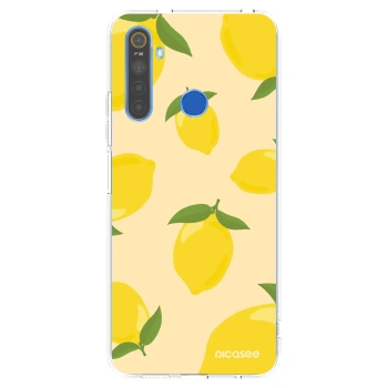 Picasee silikonska prozirna maskica za Realme 5 - Limoncella