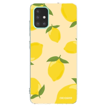 Picasee silikonska prozirna maskica za Samsung Galaxy M31s - Limoncella