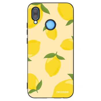 Picasee crna silikonska maskica za Huawei P20 Lite - Limoncella