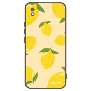 Picasee crna silikonska maskica za Xiaomi Redmi 9AT - Limoncella