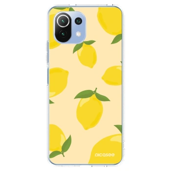 Picasee silikonska prozirna maskica za Xiaomi Mi 11 Lite - Limoncella