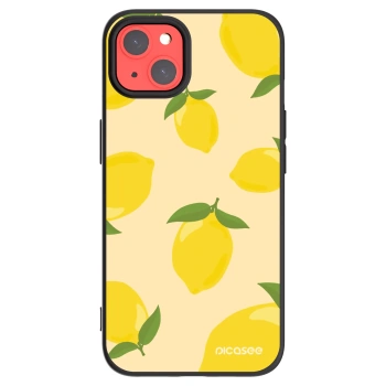Picasee crna silikonska maskica za Apple iPhone 13 - Limoncella