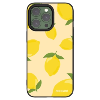Picasee crna silikonska maskica za Apple iPhone 13 Pro - Limoncella