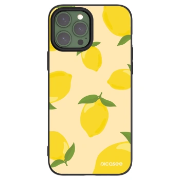 Picasee crna silikonska maskica za Apple iPhone 13 Pro Max - Limoncella