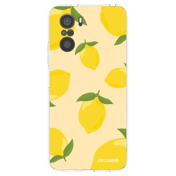 Picasee silikonska prozirna maskica za Xiaomi Poco F3 - Limoncella