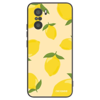 Picasee crna silikonska maskica za Xiaomi Poco F3 - Limoncella