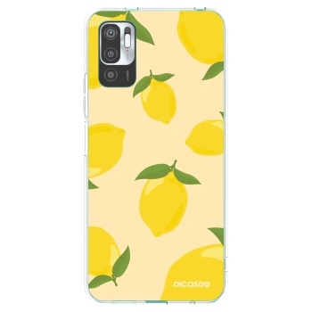 Picasee silikonska prozirna maskica za Xiaomi Redmi Note 10 5G - Limoncella