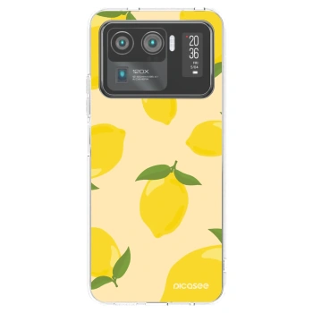 Picasee silikonska prozirna maskica za Xiaomi Mi 11 Ultra - Limoncella