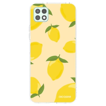 Picasee silikonska prozirna maskica za Samsung Galaxy A22 A226B 5G - Limoncella