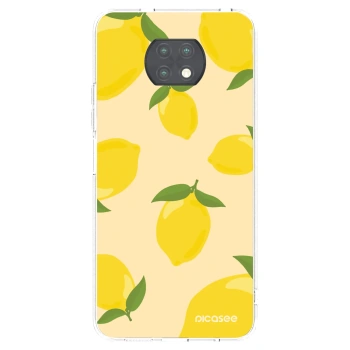 Picasee silikonska prozirna maskica za Xiaomi Redmi Note 9T - Limoncella