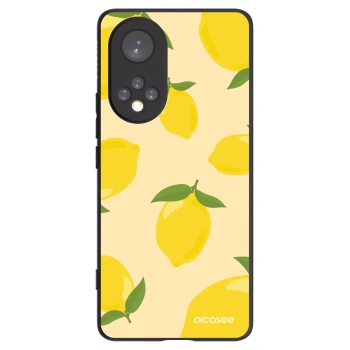 Picasee crna silikonska maskica za Honor 50 5G - Limoncella