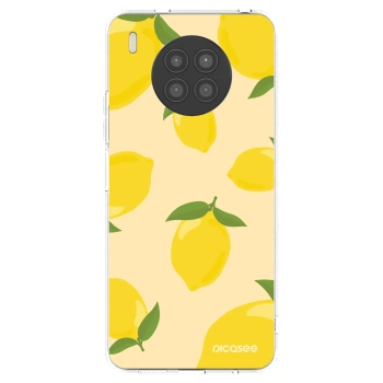 Picasee silikonska prozirna maskica za Huawei Nova 8i - Limoncella