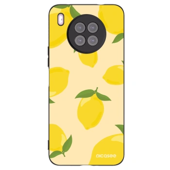 Picasee crna silikonska maskica za Huawei Nova 8i - Limoncella