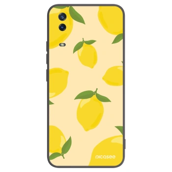 Picasee crna silikonska maskica za Vivo Y11s - Limoncella