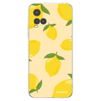 Picasee silikonska prozirna maskica za Vivo Y33s - Limoncella