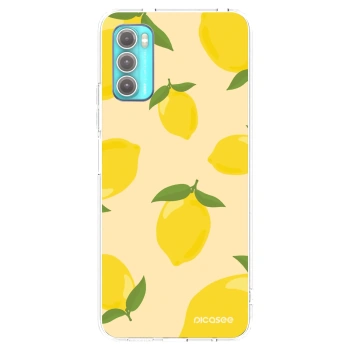 Picasee silikonska prozirna maskica za Motorola Moto G60 - Limoncella
