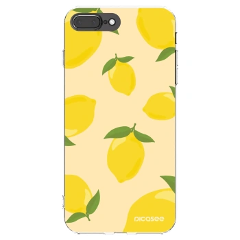 Picasee silikonska prozirna maskica za Apple iPhone 7 Plus - Limoncella