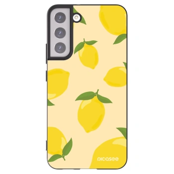 Picasee crna silikonska maskica za Samsung Galaxy S22+ 5G - Limoncella
