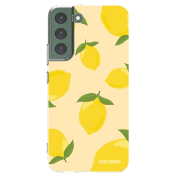 Picasee silikonska prozirna maskica za Samsung Galaxy S22+ 5G - Limoncella