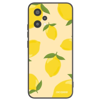 Picasee crna silikonska maskica za Realme 9 Pro 5G - Limoncella