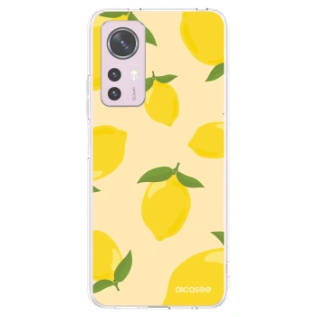 Picasee silikonska prozirna maskica za Xiaomi 12 - Limoncella
