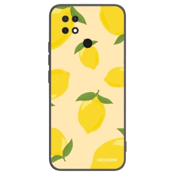 Picasee crna silikonska maskica za Xiaomi Redmi 10C - Limoncella