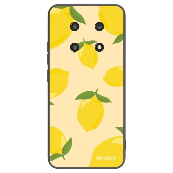 Picasee crna silikonska maskica za Honor Magic4 Lite 5G - Limoncella