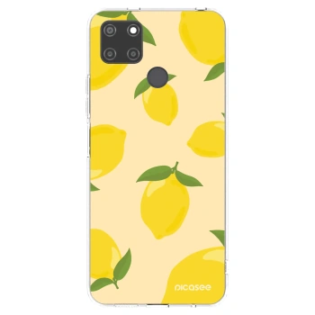 Picasee silikonska prozirna maskica za Realme C21Y - Limoncella