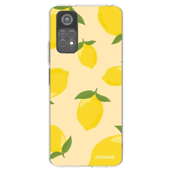 Picasee silikonska prozirna maskica za Xiaomi Redmi Note 11S 5G - Limoncella