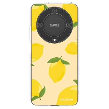 Picasee silikonska prozirna maskica za Honor Magic5 Lite 5G - Limoncella
