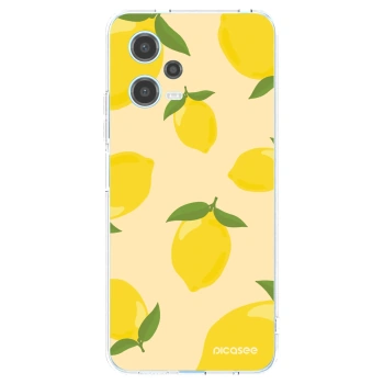 Picasee silikonska prozirna maskica za Xiaomi Redmi Note 12 5G - Limoncella