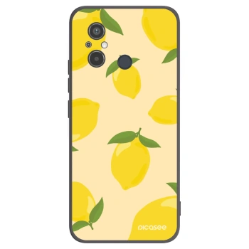 Picasee crna silikonska maskica za Xiaomi Redmi 12C - Limoncella
