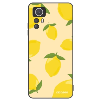Picasee crna silikonska maskica za Xiaomi Redmi Note 12S - Limoncella