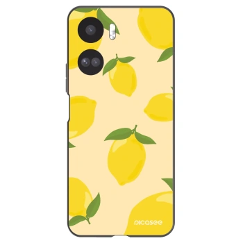 Picasee crna silikonska maskica za Honor 90 Lite 5G - Limoncella