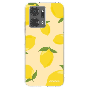 Picasee silikonska prozirna maskica za Honor X7a - Limoncella