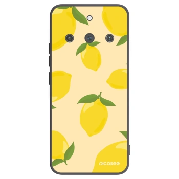 Picasee crna silikonska maskica za Realme 11 Pro+ - Limoncella