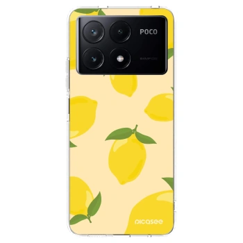 Picasee silikonska prozirna maskica za Xiaomi Poco X6 Pro - Limoncella