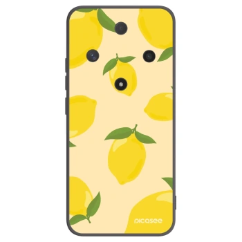 Picasee crna silikonska maskica za Honor Magic6 Lite 5G - Limoncella