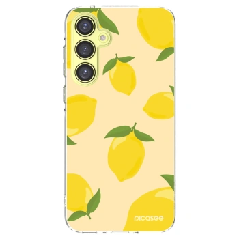 Picasee silikonska prozirna maskica za Samsung Galaxy A35 5G A356B - Limoncella
