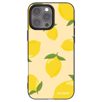 Picasee crna silikonska maskica za Apple iPhone 16 Pro Max - Limoncella