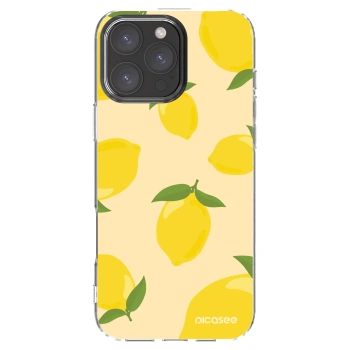 Picasee silikonska prozirna maskica za Apple iPhone 16 Pro Max - Limoncella