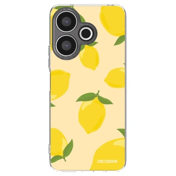 Picasee silikonska prozirna maskica za Xiaomi Redmi 13 4G - Limoncella