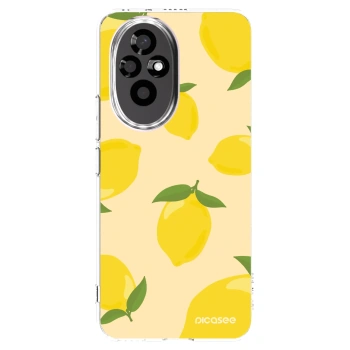 Picasee silikonska prozirna maskica za Honor 200 Pro 5G - Limoncella